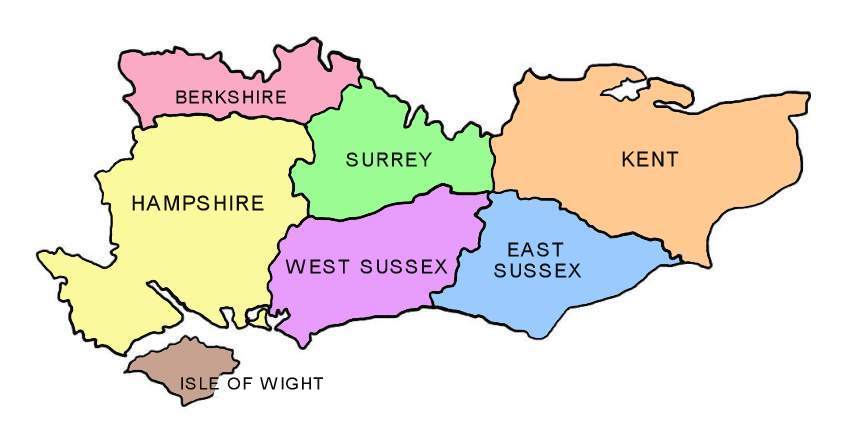South East Map